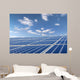 Solar Panels With Sky Wall Mural