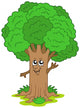 Tree Character Wall Decal