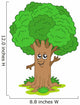 Tree Character Wall Decal