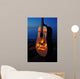 Fireside Guitar Wall Mural