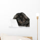 Chimpanzee playing with a laptop Wall Decal