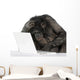 Chimpanzee playing with a laptop Wall Decal