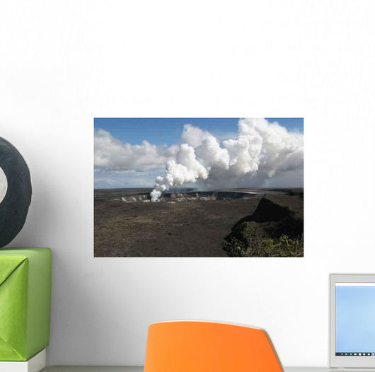 Volcanic Eruption Wall Decal Design 2