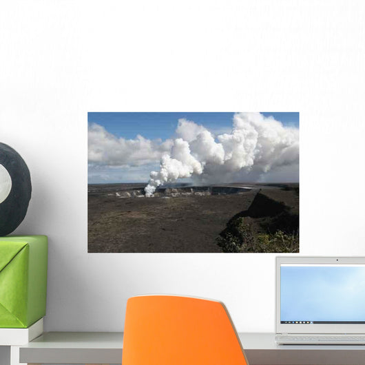 Volcanic Eruption Wall Decal Design 2