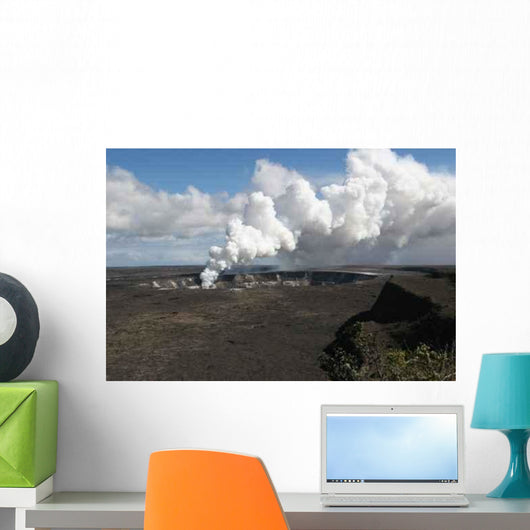 Volcanic Eruption Wall Decal Design 2