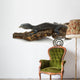 Blue Tree Monitor Lizard Wall Decal