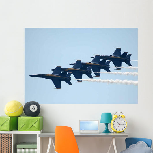 Navy Blue Angels Flight Wall Decal