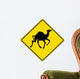 Camel - Road-Sign Wall Decal