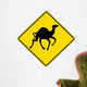 Camel - Road-Sign Wall Decal