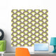 Seamless Retro Circles Wall Decal