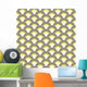 Seamless Retro Circles Wall Decal