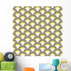 Seamless Retro Circles Wall Decal
