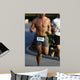 Male Runner Abs Wall Mural