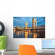 Old Sacramento Bridge Wall Decal