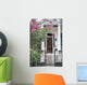 Home with Flowers Wall Mural