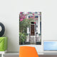 Home with Flowers Wall Mural