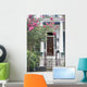 Home with Flowers Wall Mural