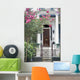 Home with Flowers Wall Mural
