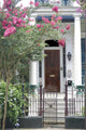 Home with Flowers Wall Mural