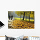 Pensioners Walking Wall Decal