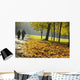 Pensioners Walking Wall Decal