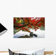 Leaves and Lake Wall Decal