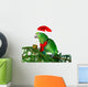 Parrot Santa Wall Decal