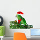 Parrot Santa Wall Decal