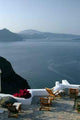 Incredible Santorini Patio with Wall Decal Design 2