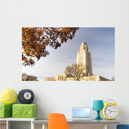 Lincoln Nebraska Capital Building Wall Decal