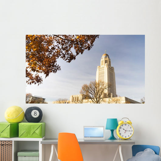 Lincoln Nebraska Capital Building Wall Decal