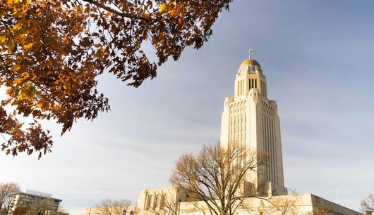 Lincoln Nebraska Capital Building Wall Decal