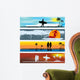 Tropical Beach Web Banner Templates Wall Decal