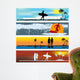 Tropical Beach Web Banner Templates Wall Decal