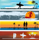 Tropical Beach Web Banner Templates Wall Decal