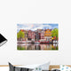Amsterdam Netherlands Dancing Houses Wall Decal