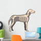 Dog Skeleton Wall Decal