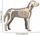 Dog Skeleton Wall Decal