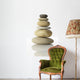 Isolated Pile of Stones Wall Decal