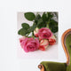 Romantic Pink Roses Cut Wall Decal