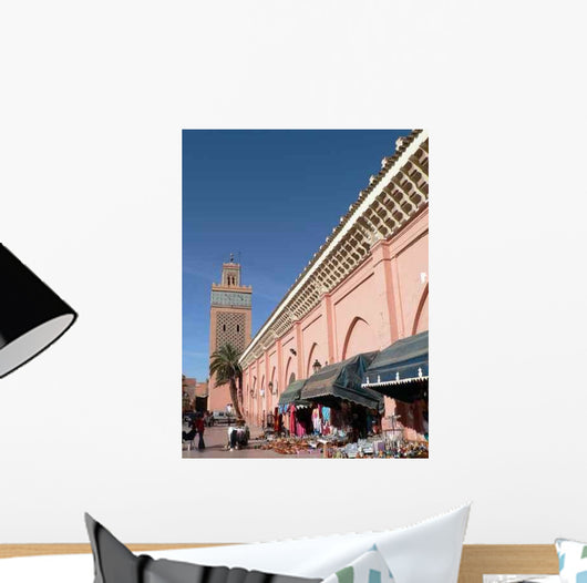 Mosque Marrakech Wall Decal