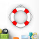 Lifebuoy Wall Decal