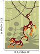 Silly Little Monkeys Wall Mural