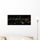 Downtown Dallas Night Wall Decal