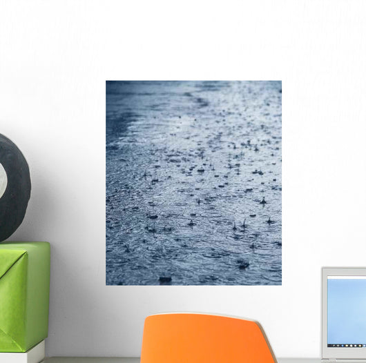 Rainy Wall Decal