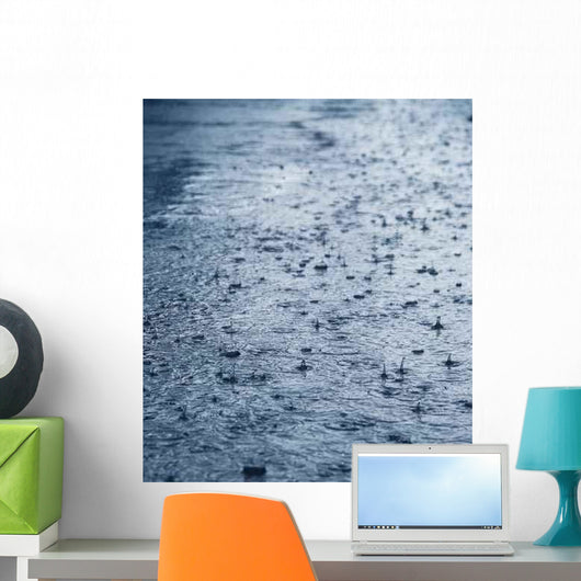 Rainy Wall Decal