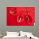 Anthurium Exotic Beautiful Red Flower Still Wall Mural