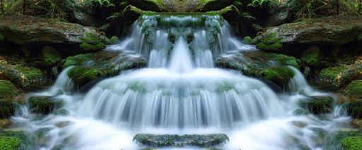 Waterfall Wall Decal Design 6