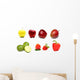 Fruits and Vegetables Collection Wall Mural