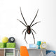 Black Widow Spider Wall Decal